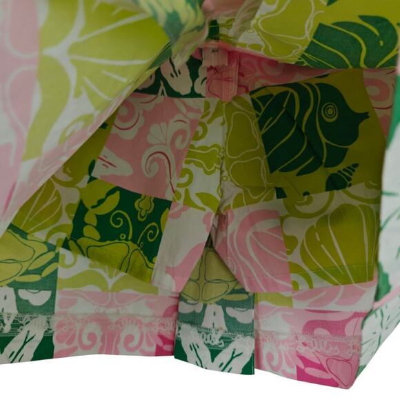 Vintage Lilly Pulitzer Skort Skirt Size 4 Beach Coastal Pocket Pickleball Tennis - Picture 9 of 11